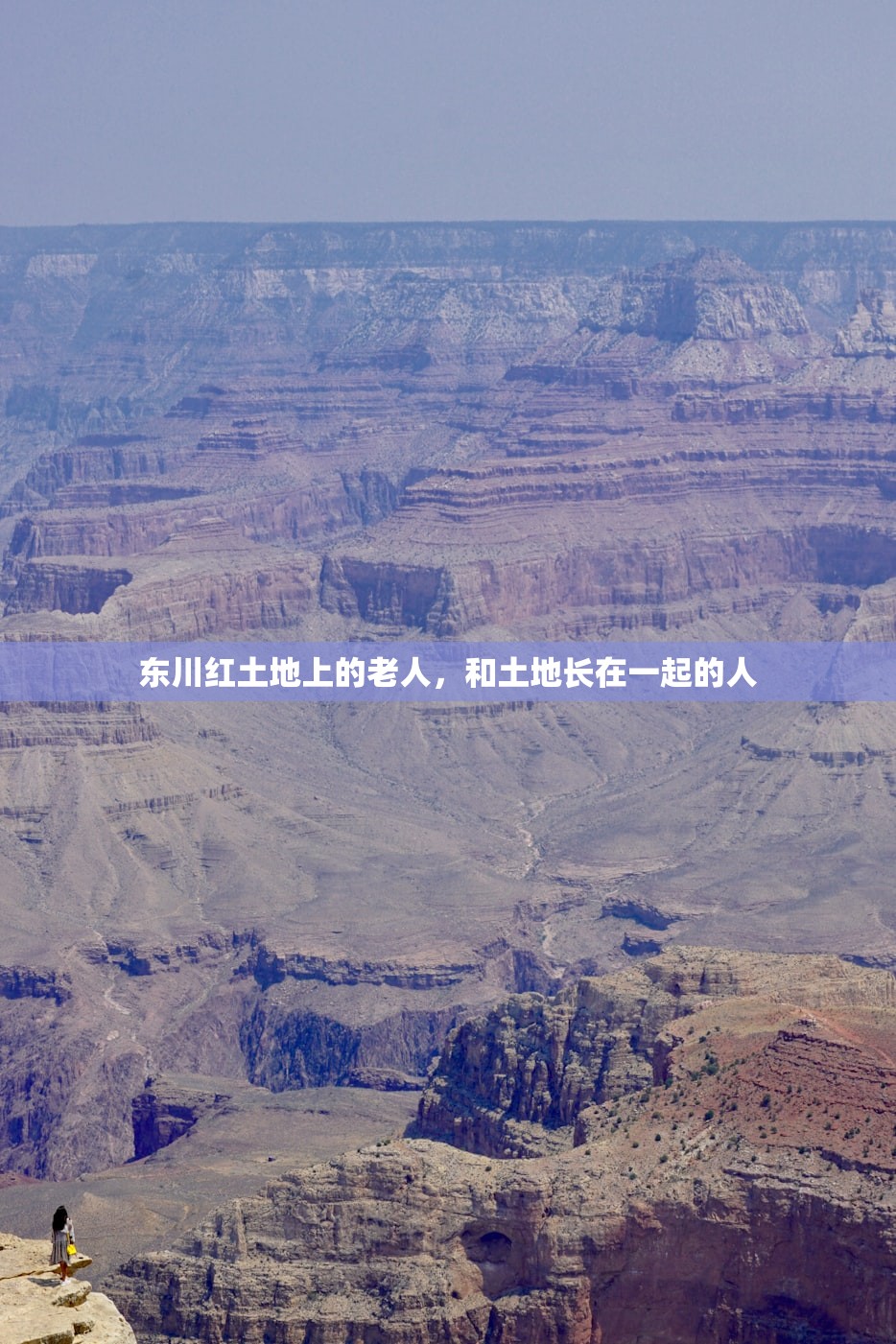 东川红土地上的老人，和土地长在一起的人