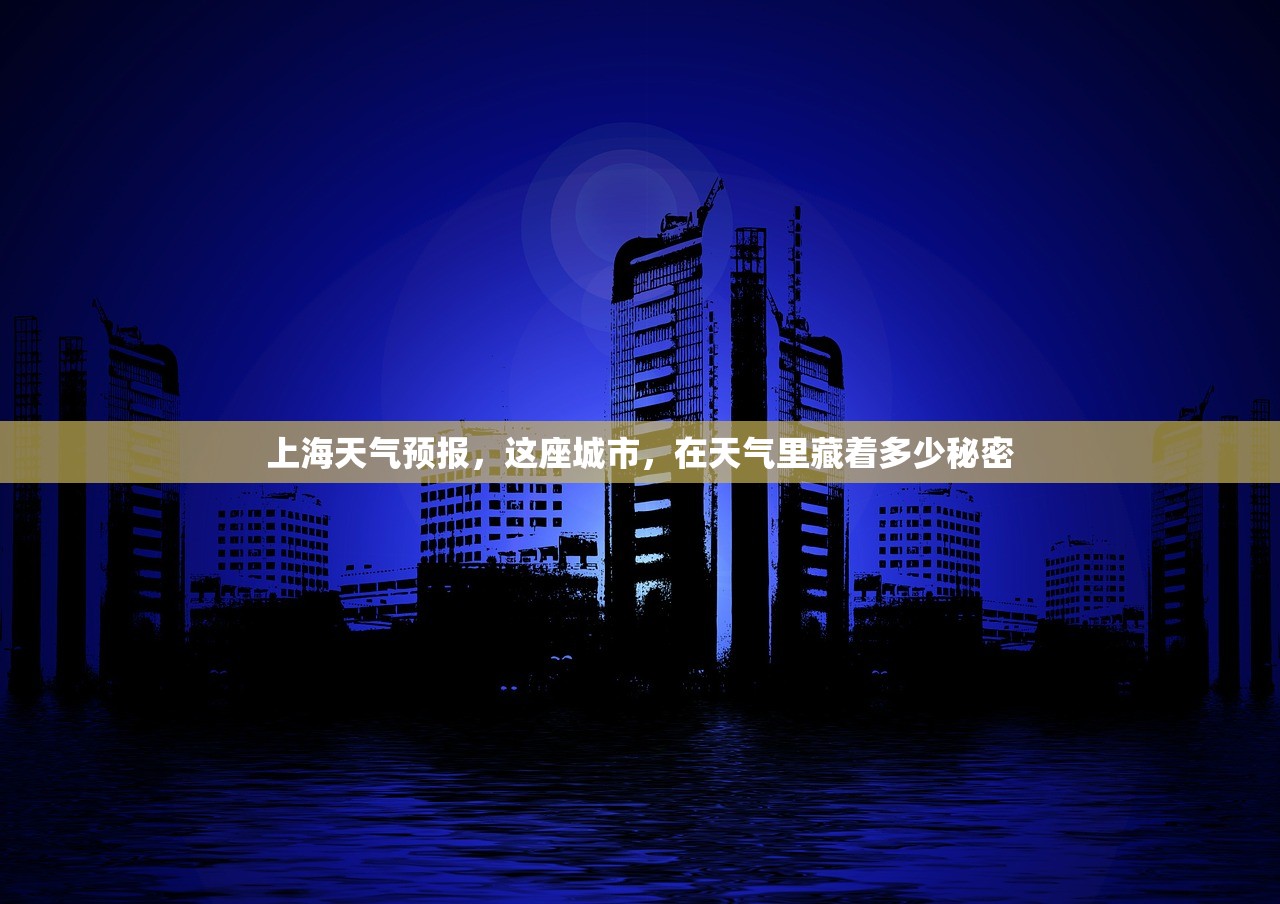 上海天气预报，这座城市，在天气里藏着多少秘密